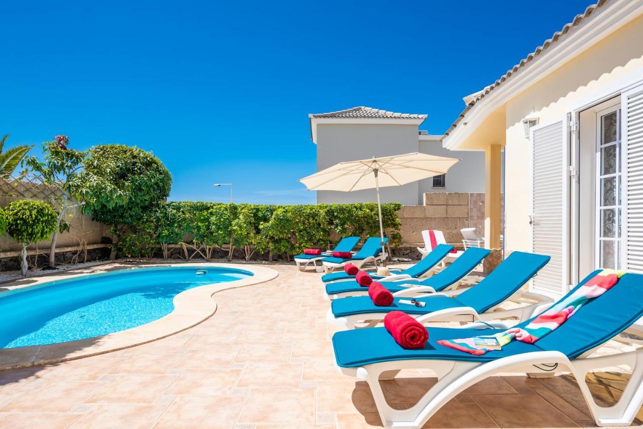 Beautiful Villa Anna With Heated Pool Costa Adeje  Zewnętrze zdjęcie