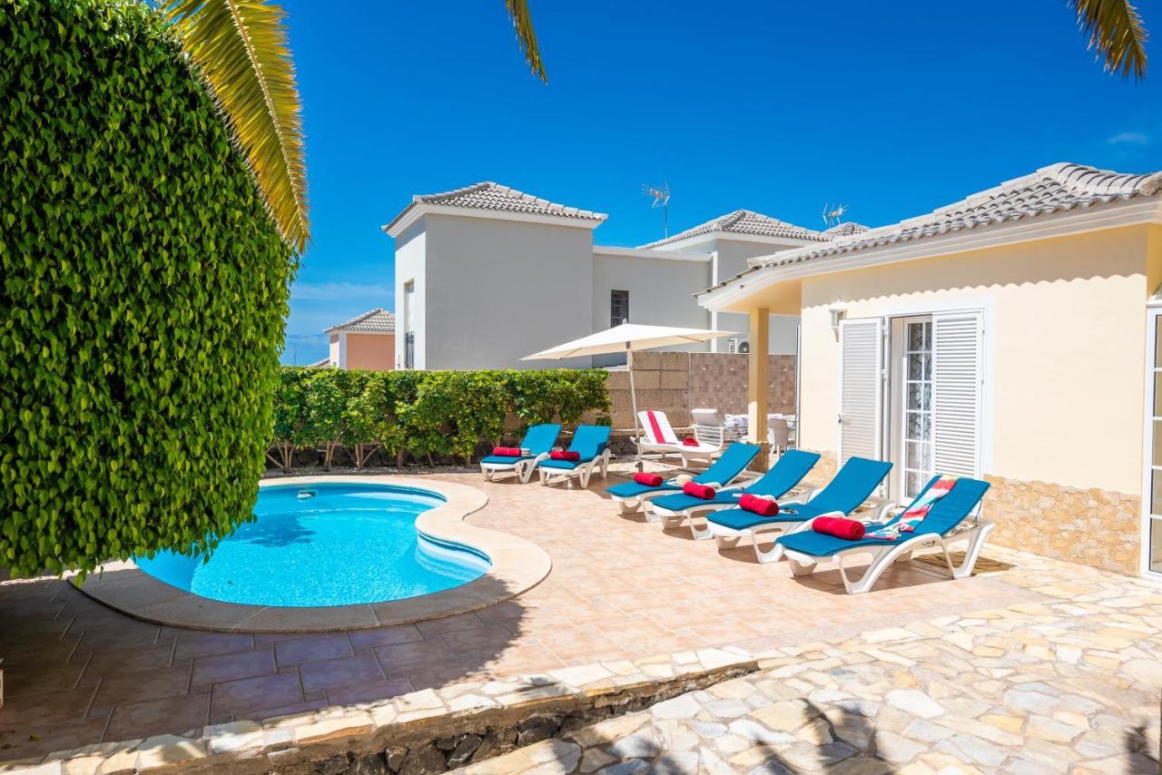 Beautiful Villa Anna With Heated Pool Costa Adeje  Zewnętrze zdjęcie