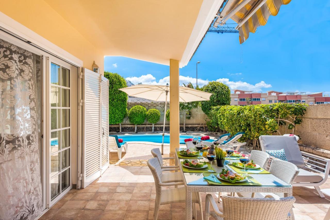 Beautiful Villa Anna With Heated Pool Costa Adeje  Zewnętrze zdjęcie