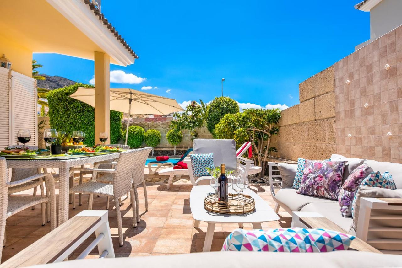 Beautiful Villa Anna With Heated Pool Costa Adeje  Zewnętrze zdjęcie
